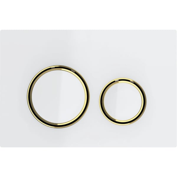 Sigma 21 Actuator Plate Brass White