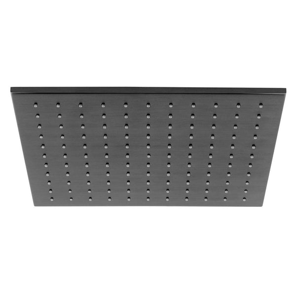 Square Rose Matt Black 300X300mm