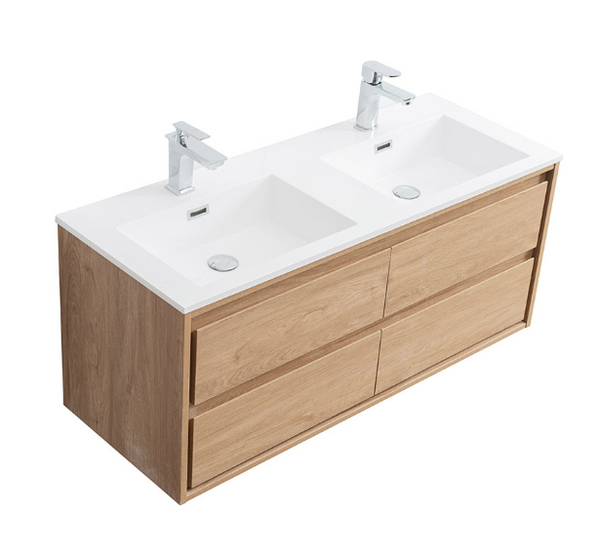 Lave Anne Oak Cabinet ONLY with Double Draw 1200x460x500mm