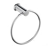 Allure Towel Ring Closed - Polished