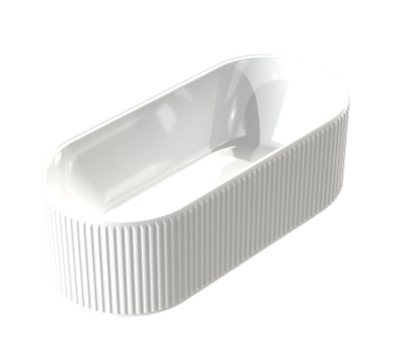 Greco Freestanding Bath White 1700x780x500mm