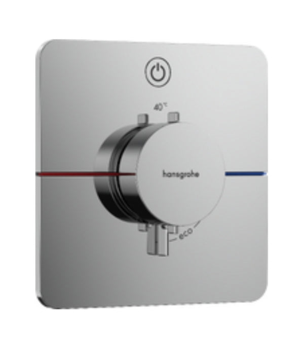 Hansgrohe Showerselect Comfort Q Thermostat For Concealed Installation For 1 Function Chrome