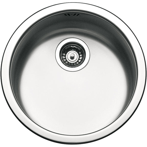 Smeg Stainless Steel Single Bowl Round Double Installation 200x430x430mm