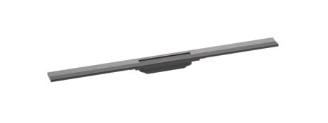 Hansgrohe Raindrain Flex Finish Set Shower Drain 900 Cuttable Brushed Black Chrome