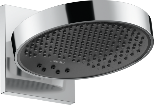 Hansgrohe Rainfinity Overhead Shower 250 3Jet Ecosmart With Wall Connector Chrome