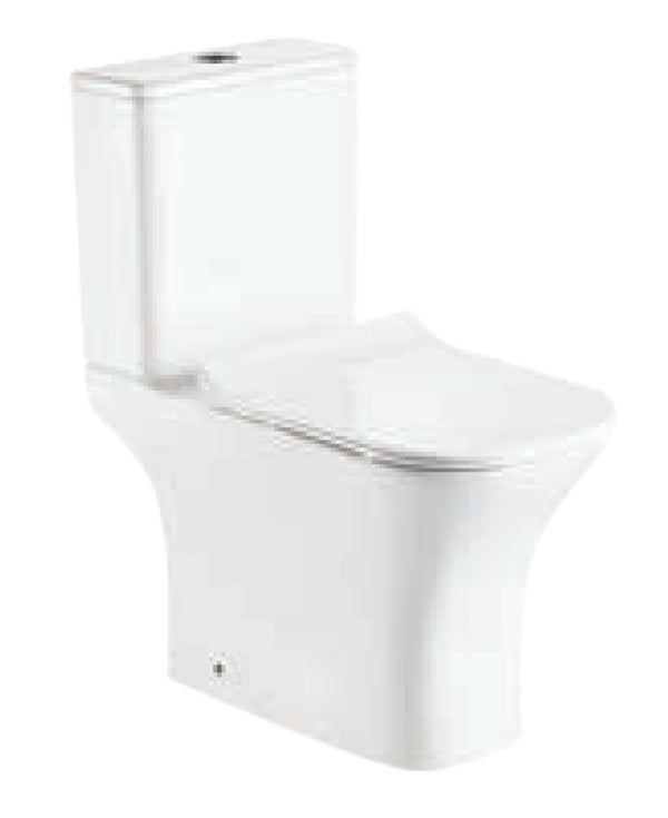 Lave‛ Bella Rimless Closed Couple Suite Toilet