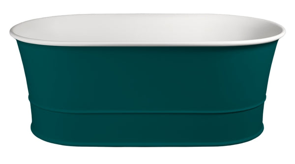 Julia Bath IOF Matte Turquoise 1556x828x609