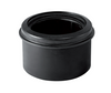 Geberit Adapter to PVC: d=90mm, d1=100mm, d2=94mm, black
