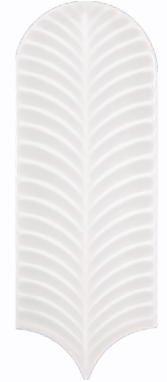 Alma Scale White 80X215mm Gloss Ceramic (0.53Sqm/Box)