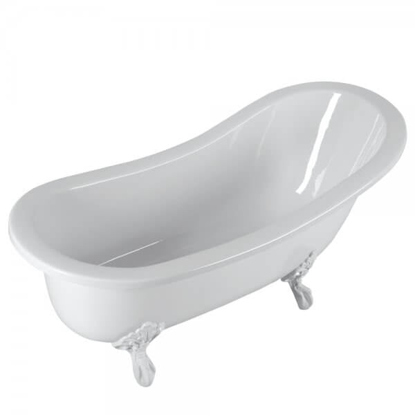 Bath Slipper Devon 1680x700 White Feet 1680X700X540mm