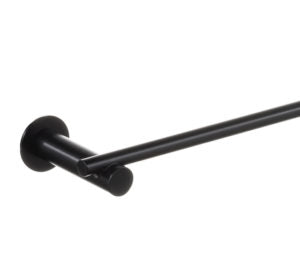 Slimline Black Single Rail 400mm