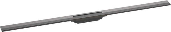 Hansgrohe Raindrain Flex Finish Set Shower Drain 1200 Cuttable Brushed Black Chrome