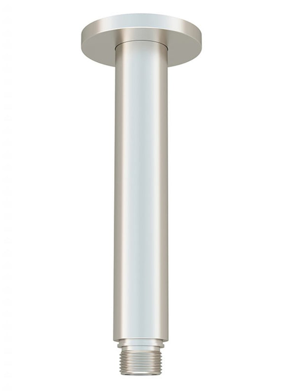 Ceiling Shower Arm 150mm Brushed Nickel