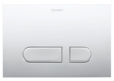 DuraSystem A1 Dual Button for Toilet Chrome High Gloss