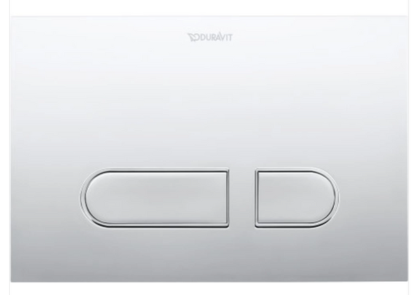 DuraSystem A1 Dual Button for Toilet Chrome High Gloss