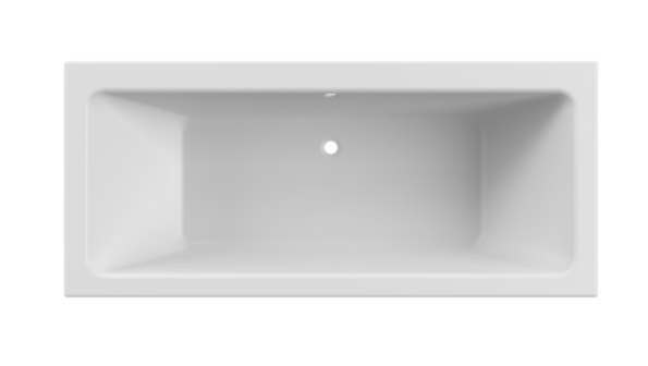 Granada Built In Bath Polished White 1700x750x440mm