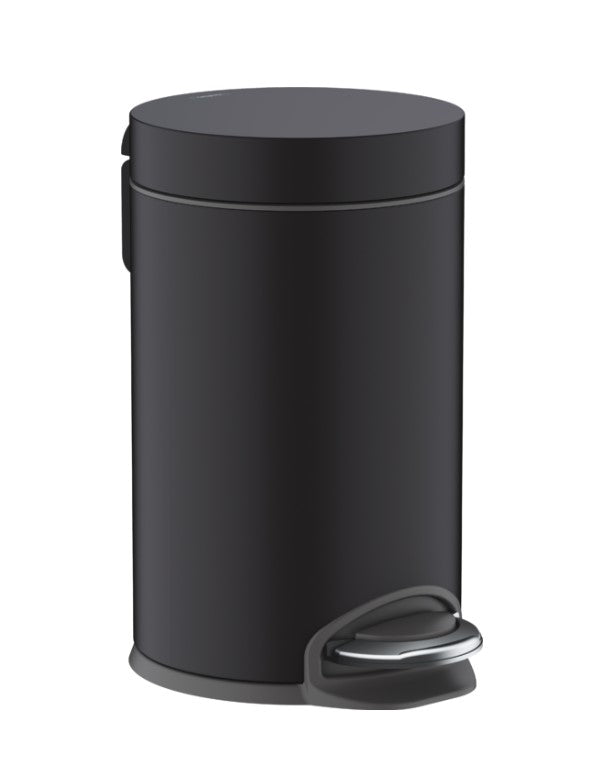 Hansgrohe Addstoris Pedal Bin Matt Black