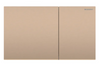 Geberit Sigma70 Actuator Plate for Dual Flush Brushed Red Gold