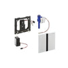 Urinal CoverPlate50 ElecFlushAct BrushCh