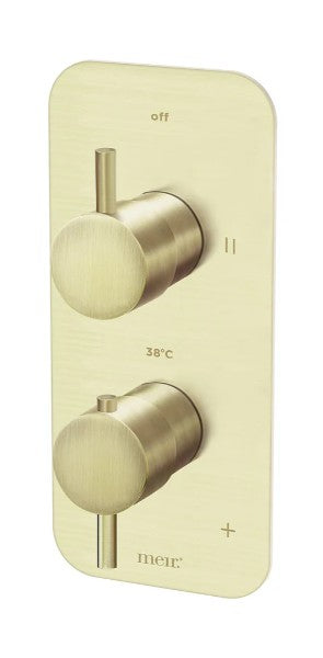 Thermostatic Dual Function Mixer - Tiger Bronze