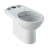 Selnova floor-standing WC for close-coupled exposed cistern, washdown, horizontal outlet, semi-shrou