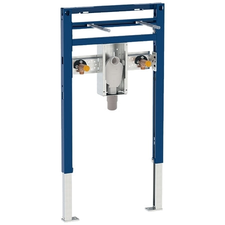 Duofix element for washbasin, 82–98 cm, deck-mounted tap, with concealed trap