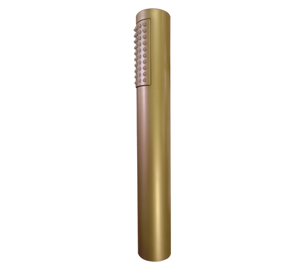 Tubular Hand Shower Brushed Brass