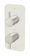 Thermostatic Dual Function Mixer - Brushed Nickel