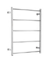Ladder Rail - Square 5 Bar Black 600X800mm