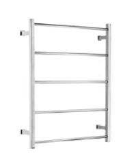 Ladder Rail - Square 5 Bar Black 600X800mm