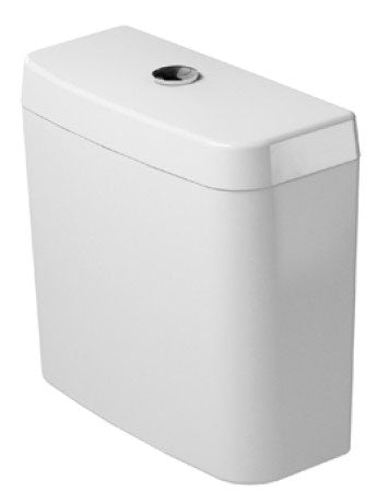 D-Code Dual Flush Close Couple Cistern White