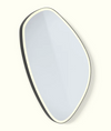 Lumena Organica - 560x800mm - 50mm Frame - Droplet - Matte Black Powdercoat