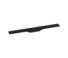 Hansgrohe Raindrain Flex Finish Set Shower Drain 1000 Cuttable For Wall Mounting Matt Black