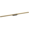 Hansgrohe Raindrain Flex Finish Set Shower Drain 1200 Cuttable Brushed Bronze