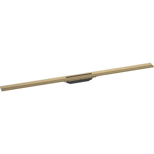 Hansgrohe Raindrain Flex Finish Set Shower Drain 1200 Cuttable Brushed Bronze