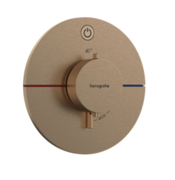 Hansgrohe Showerselect Comfort S Thermostat For Concealed Installation For 1 Function Brushed Bronze