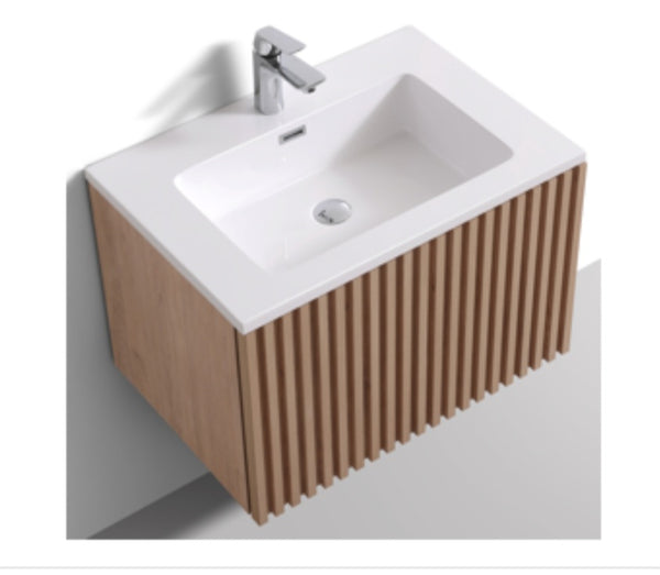 Novara 700 Cabinet & Basin - Ella Oak