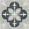 H15 Brianna Nora Coal 150x150x8.3mm Porcelain Matt Tiles (1.00sqm/box)