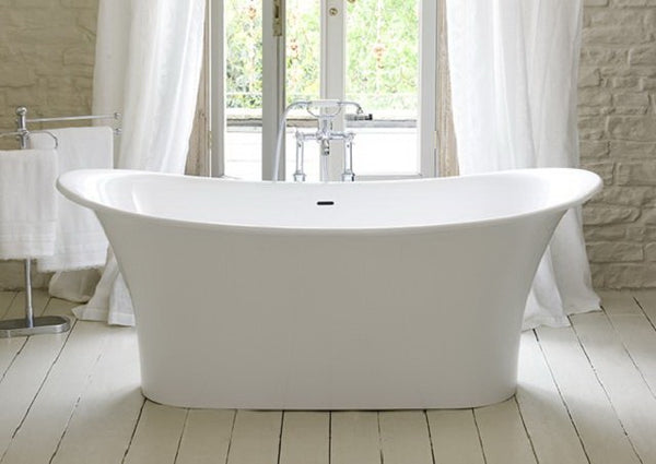 Toulouse Freestanding Bath Polished White 1810X800X625mm