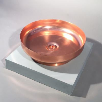 Bauhaus Countertop Basin Copper Interior 420x420x150mm