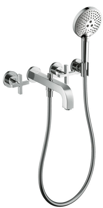 Citterio 3-H.F-Set Wall/Hs/Cross Chr.