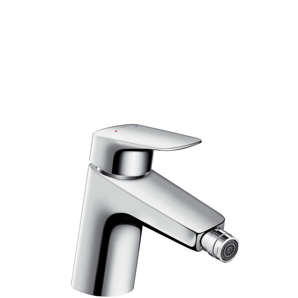 Hansgrohe Logis Single Lever Bidet Mixer 70 Without Waste Set Chrome