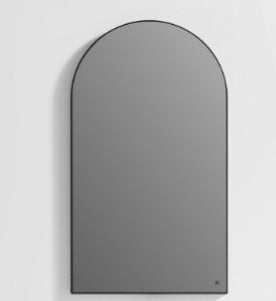 Arc Large Mirror Black 1200x600x30mm