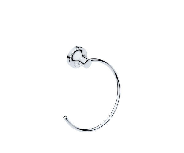 Felicity Towel Ring Open Chrome