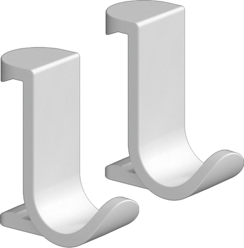 Hansgrohe Wallstoris Towel Hook Wide Matt White