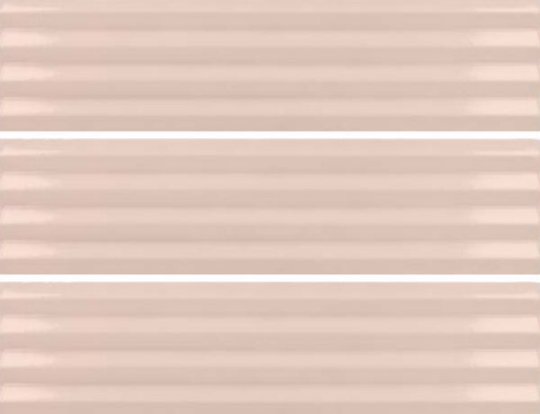 Praia Pink Stoney 50x200x10mm Ceramic Gloss Tiles (0.38m/box)