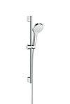Hansgrohe Croma Select S Shower Set 110 Vario Ecosmart 9 L/Min With Shower Bar 65 Cm White/Chrome