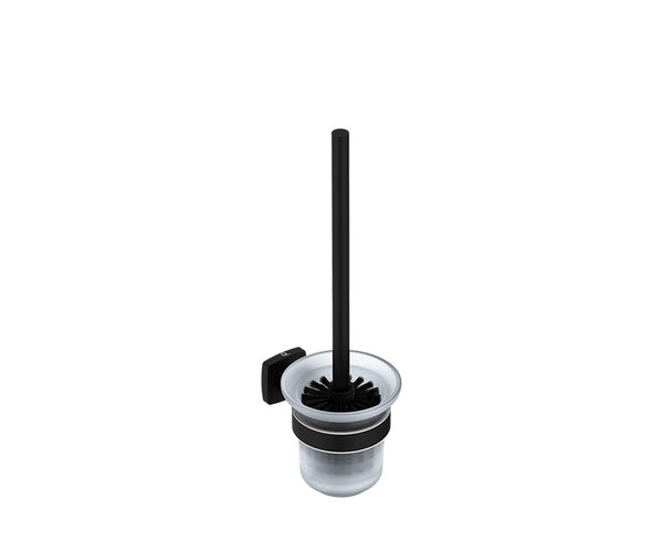 Integrity Toilet Brush+Holder Matt Black