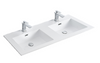 Lave Resin Basin White Double 1200mm