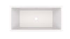 Faro Built-In Bath Polished White 1510x715x575mm